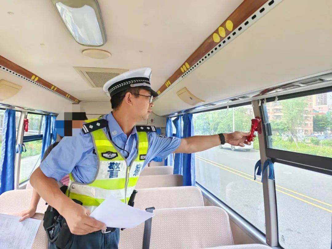 關注學生乘車安全,新一輪校車大檢查開始啦! 圖片