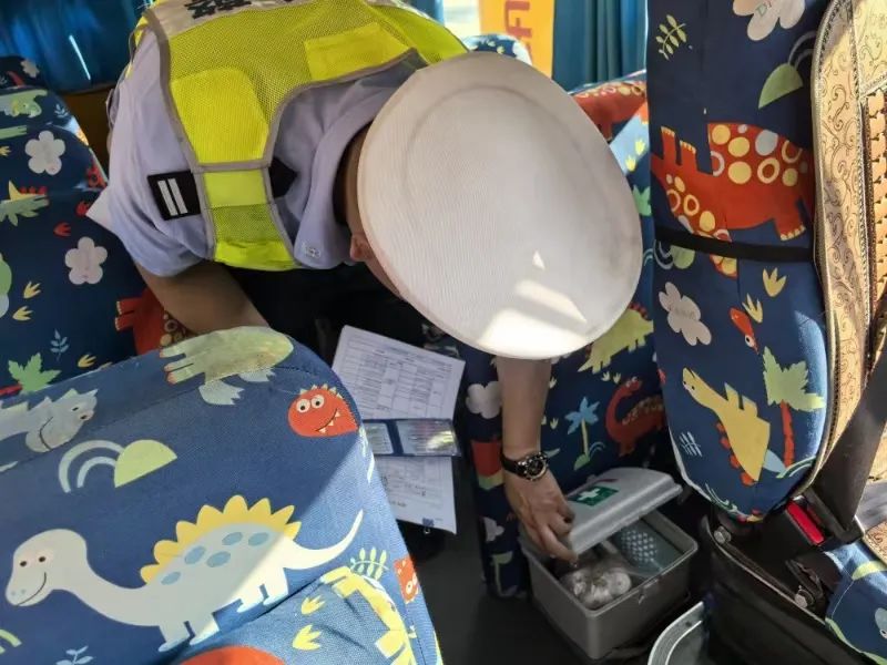 開學在即!全市校車大“體檢”! 圖片