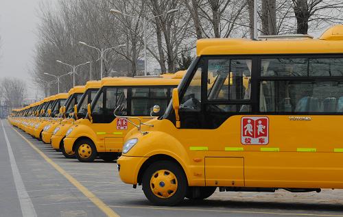 河南宇通加大專用校車生產(chǎn)