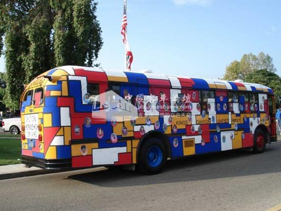 國外溫馨可愛校車大集錦,快來瞧瞧 國外溫馨可愛校車大集錦,快來瞧瞧