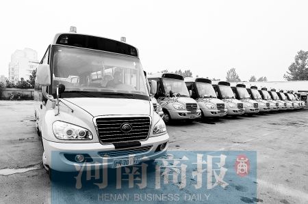 河南商丘公交公司購置100輛公交校車
