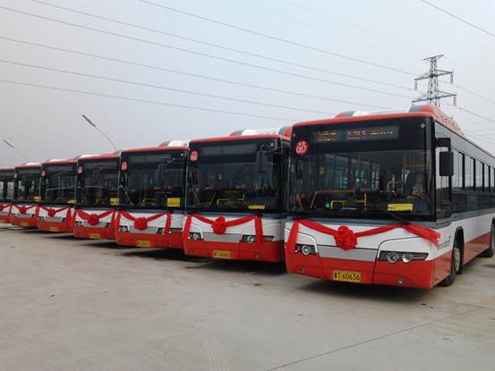 宇通客車為衡水馬拉松賽保障交通