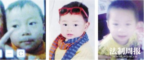 從左至右依次為6歲的遇難者童嘉偉、6歲的遇難者童晨熙、4歲的遇難者童宇翔。