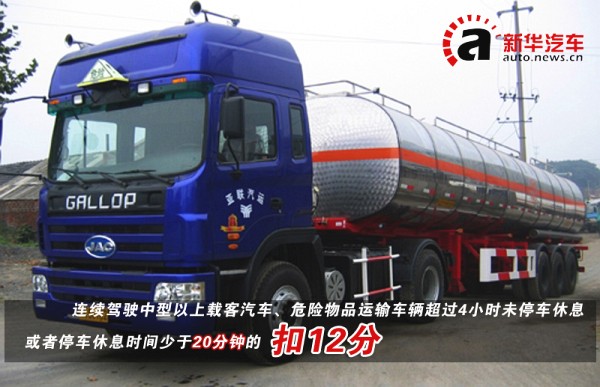 新版交規全面解析之“客車/貨車處罰篇”