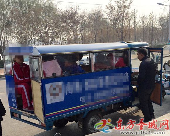 載貨電動三輪改造成校車 ，學生怎能安全?