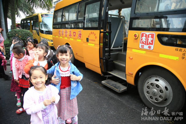 海南著力打通校車安全最后一公里 讓學(xué)生安全上下學(xué)