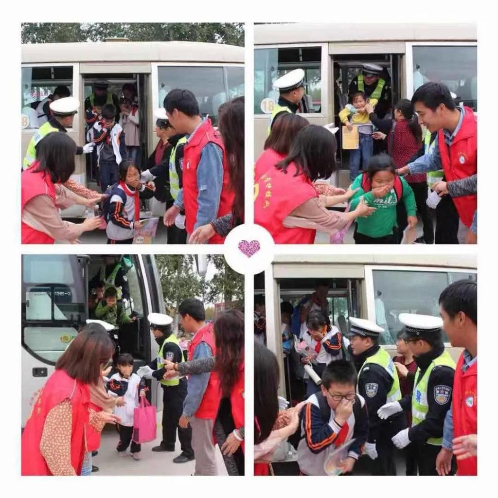 三河交警聯合學校開展應急逃生演練