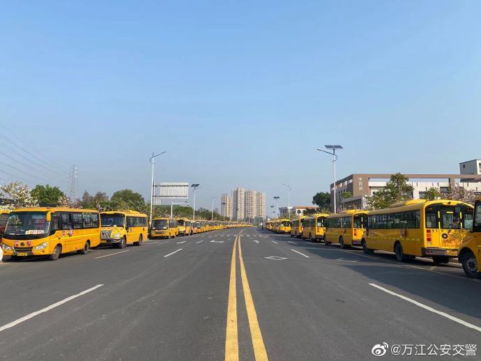 東莞萬江：新學期開學在即，進一步加強校車安全管理工作