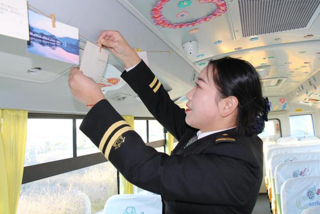 用心服務乘車孩子，她成了孩子們的“好阿姨”