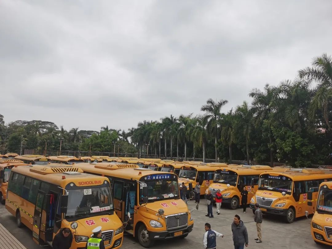 春節前校車安全專項大檢查，確保學生乘車安全