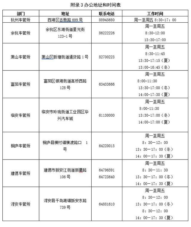 杭州交警｜校車標(biāo)牌核發(fā)服務(wù)指南