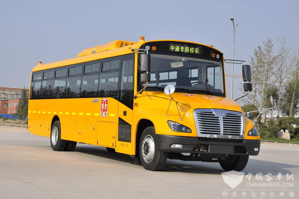 安全不放假！中通客車攬德耀校車200臺校車大單