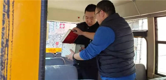 吉林市船營交管大隊加大對轄區校車安全隱患排查力度