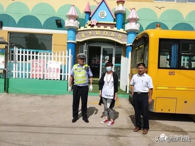 山東臨沂市蘭山經濟開發區轄區幼兒園開展校車安全檢查工作