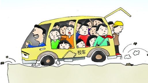 一線微觀｜驚！超員260%！面包車充當校車超員運送學生被交警查獲