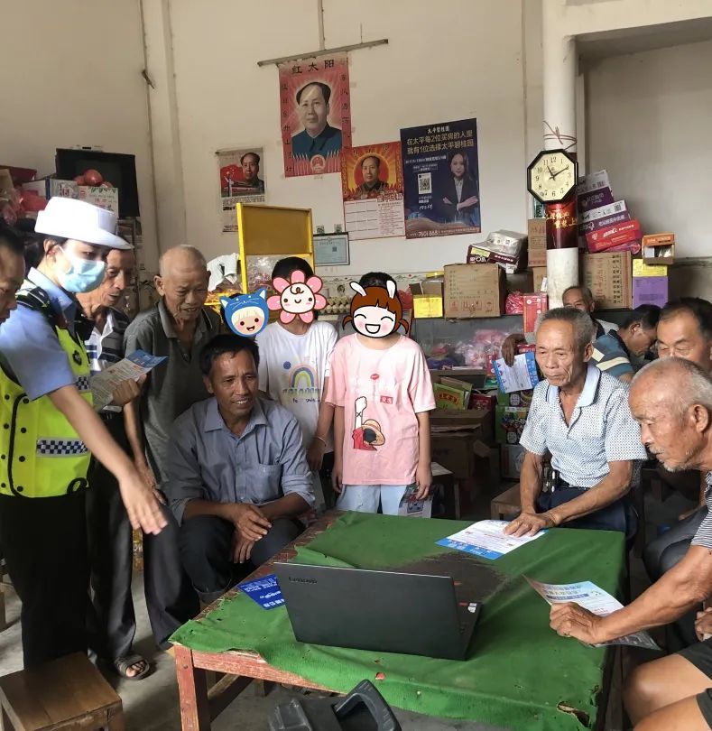 藤縣交警化身“醫生”為校車“體檢”，讓車輛“健康上路”