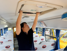 校車安全大檢查 筑牢學生安全路 校車安全大檢查 筑牢學生安全路