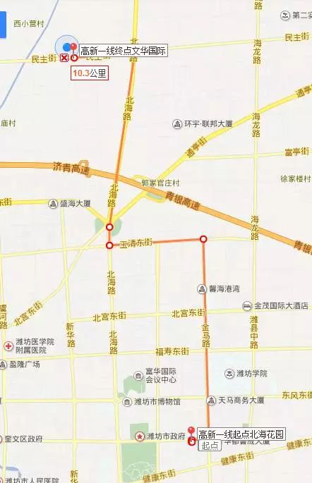 濰坊文華國際小學新增8條校車線路 濰坊文華國際小學新增8條校車線路