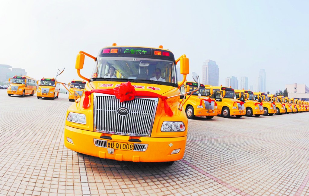 宇通新能源校車項目通過驗收